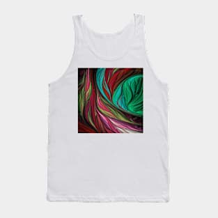 Tropical leaves Tank Top